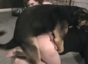 Doggy is getting in the awesome threesome